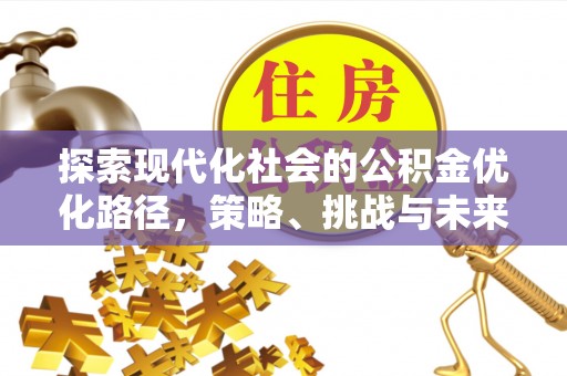 新津探索现代化社会的公积金优化路径，策略、挑战与未来展望