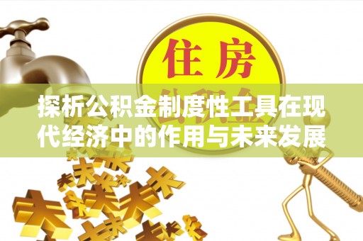 新津探析公积金制度性工具在现代经济中的作用与未来发展趋势
