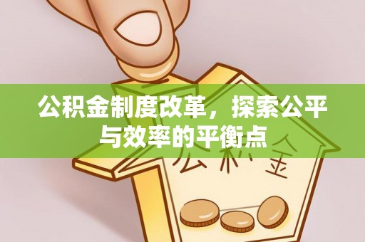 新津公积金制度改革，探索公平与效率的平衡点