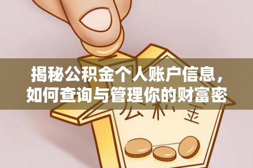 新津揭秘公积金个人账户信息，如何查询与管理你的财富密码