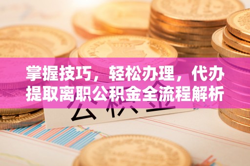 新津掌握技巧，轻松办理，代办提取离职公积金全流程解析