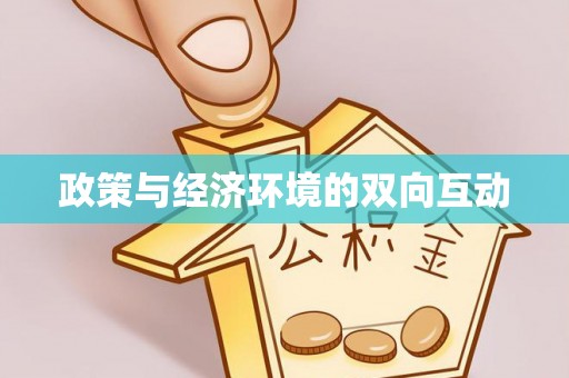 新津政策与经济环境的双向互动
